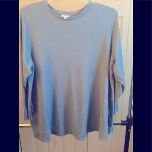 JJill thermal knit long sleeve tunic